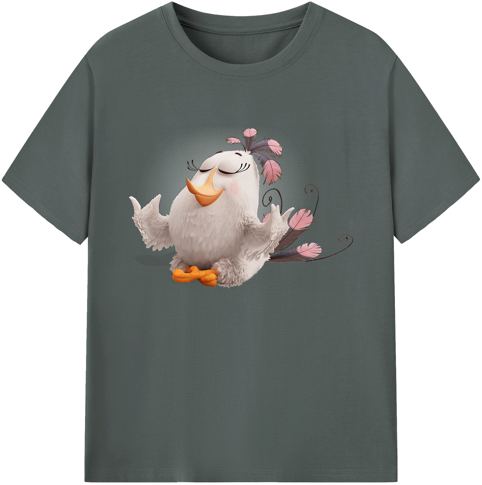 （画像用） Angry Birds アングリーバード 綿100％ メンズ半袖Tシャツ｜肌触りやわらか＆通気性
